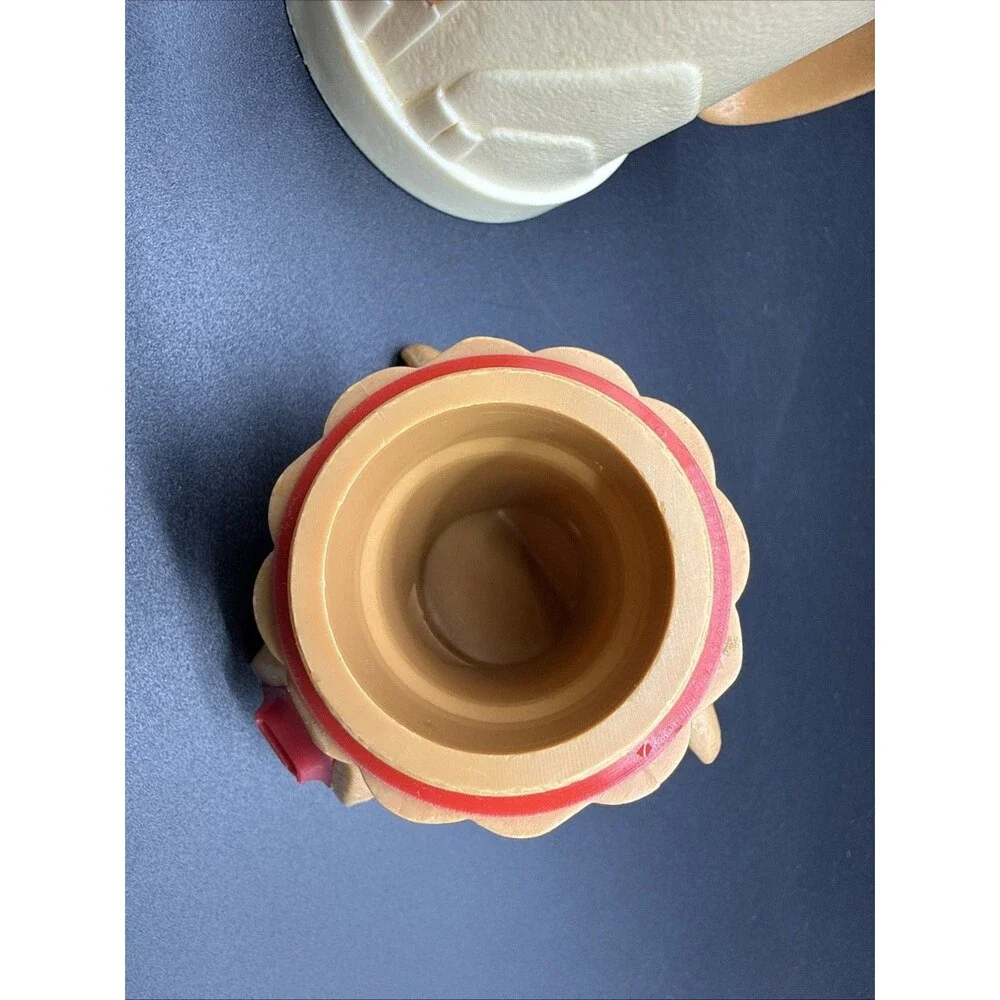 VTG Moo Cow Coffee Creamer Holder Dispenser Container Whirley Industries RARE !